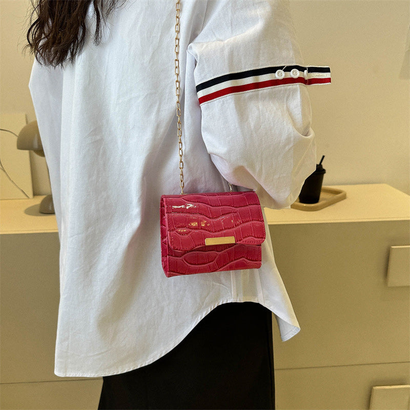 Simple crossbody small square bag