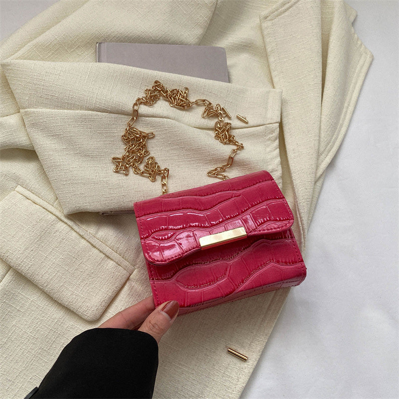 Simple crossbody small square bag