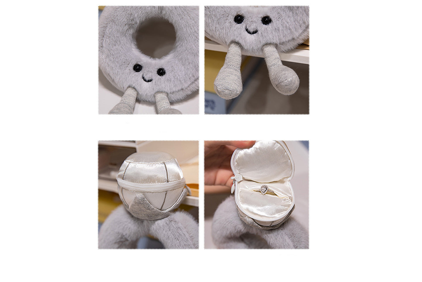 **JELLYCAT Diamond Ring Plush Toy**