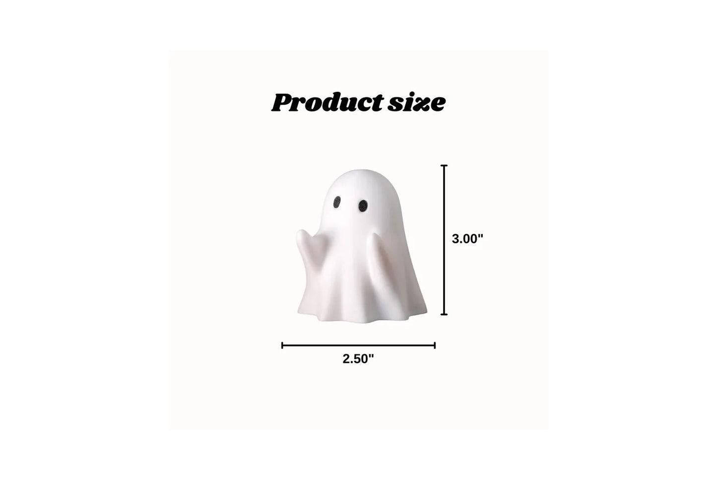 **Ghost Pen Holder Ornament | Resin Desktop Storage Creative Gift**