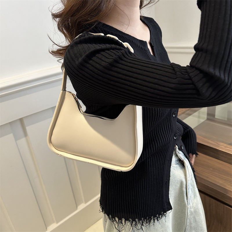 Solid color chain women's bag