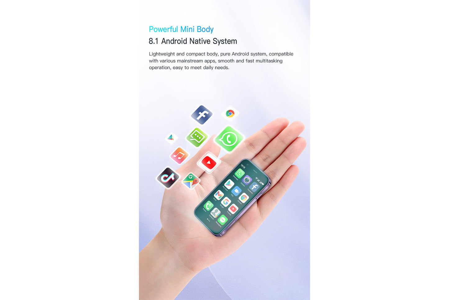 XS15 mini Dual-SIM Pocket Android Phone