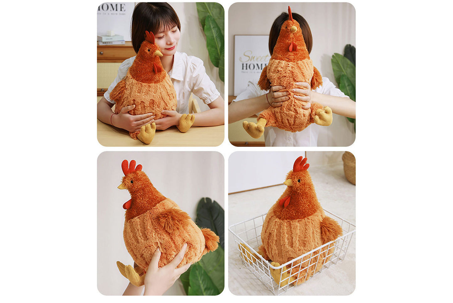 **Jellycat Cecil the Chicken Plush Toy**