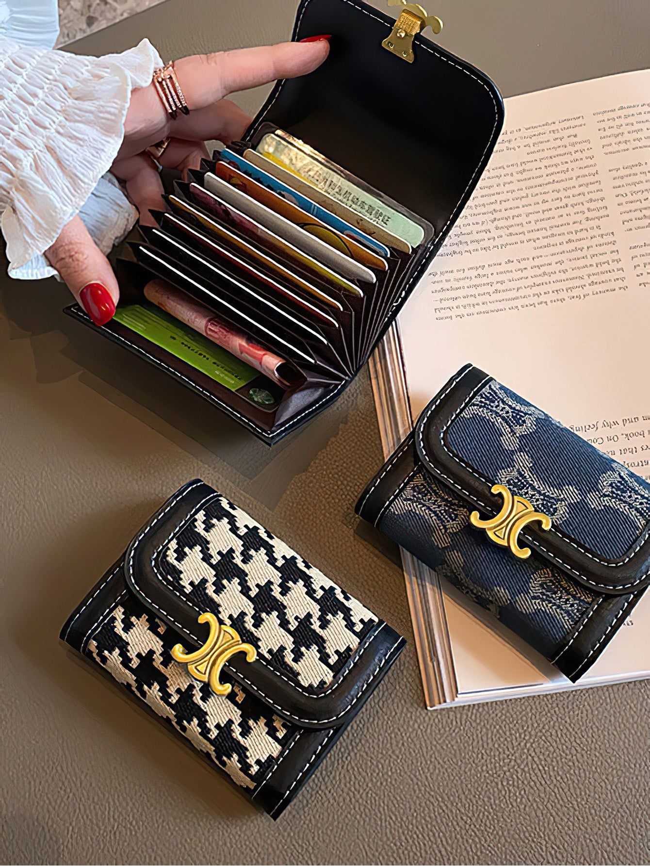 Luxury & Functional Multi-Card Holder Wallet - 3 Colours