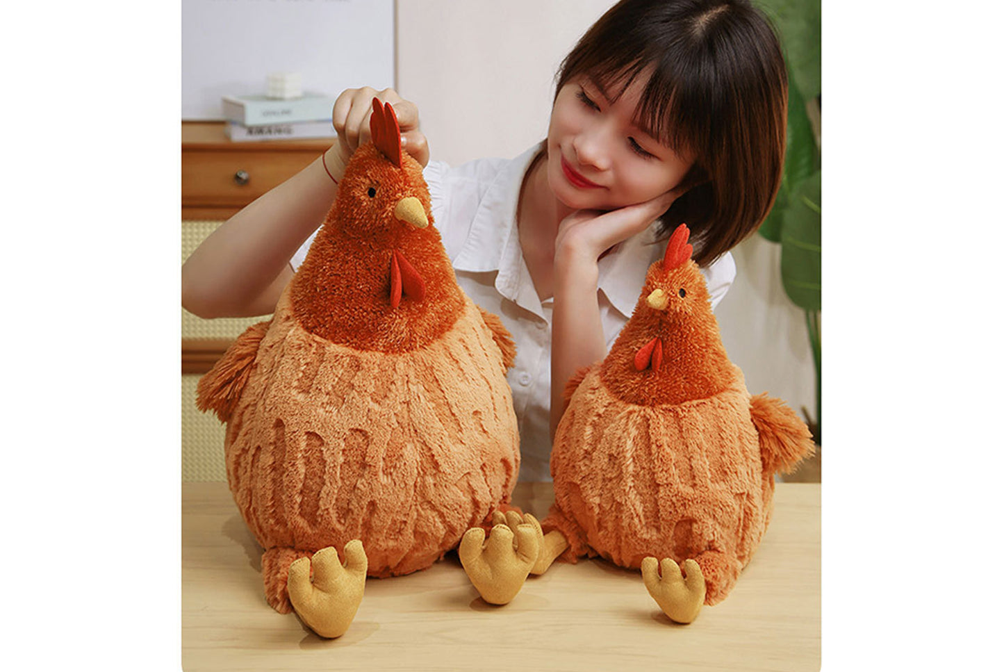 **Jellycat Cecil the Chicken Plush Toy**