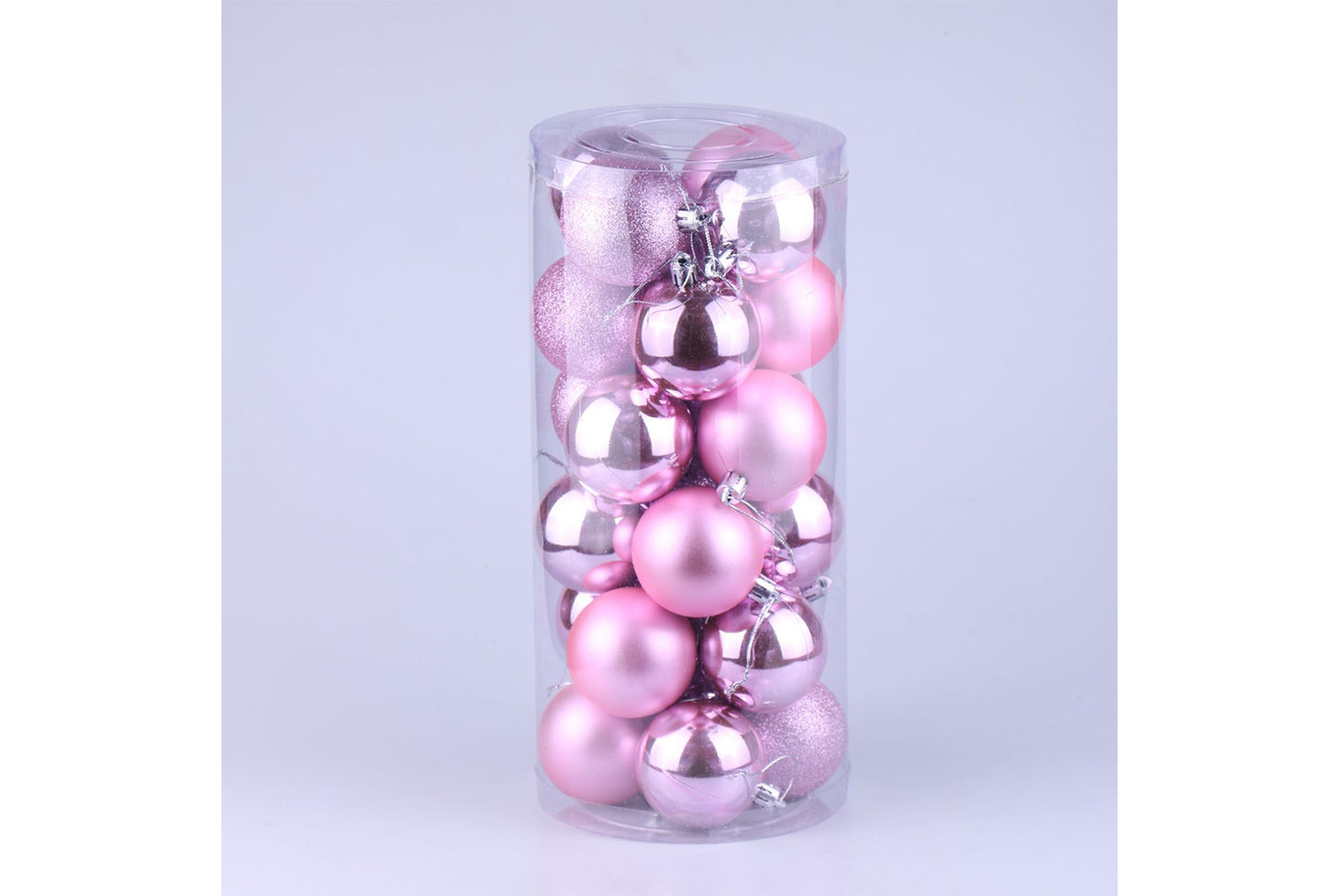 **3cm Christmas Ball Ornament Set (24 pieces)**