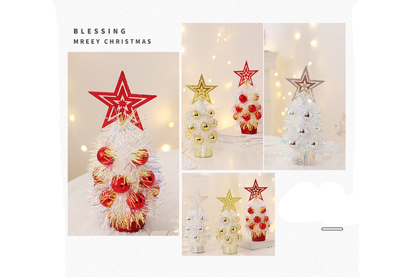 **Mini Wool Christmas Tree Ornament**