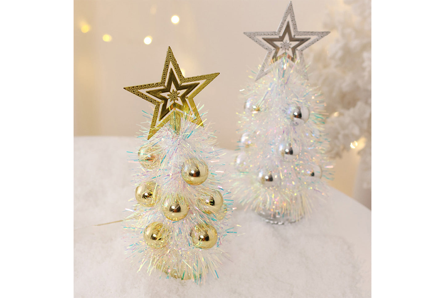 **Mini Wool Christmas Tree Ornament**