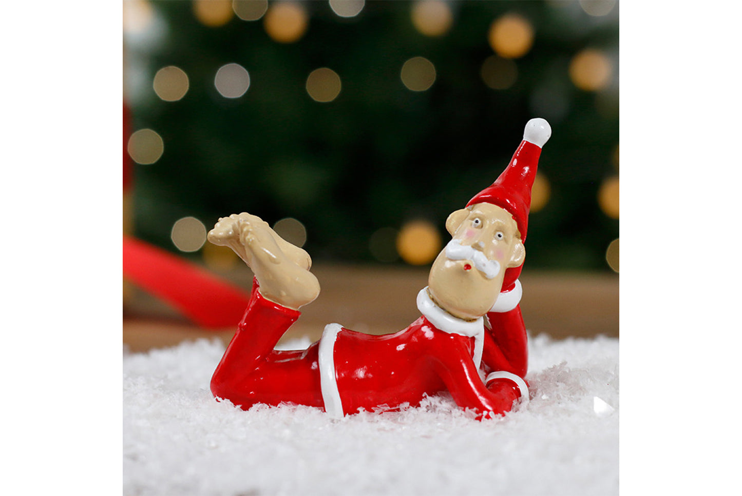**Funny Santa Claus Resin Ornament (4 Styles Available)**