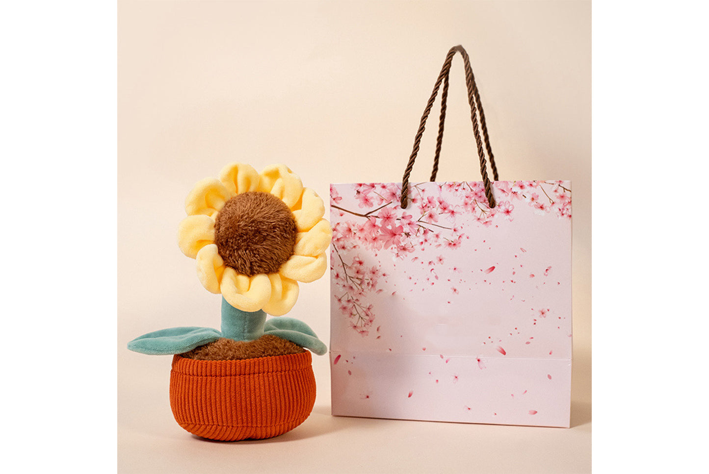 **Car Aromatherapy Plush Toy (Fun Potted Plant Ornament)**