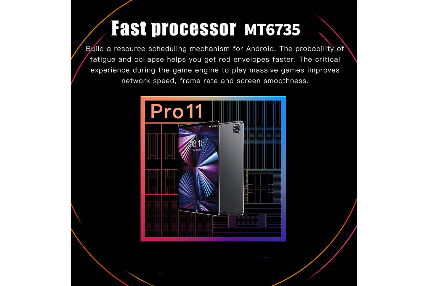 Smart Tablet Pro11 | 10.1-inch Large Screen
