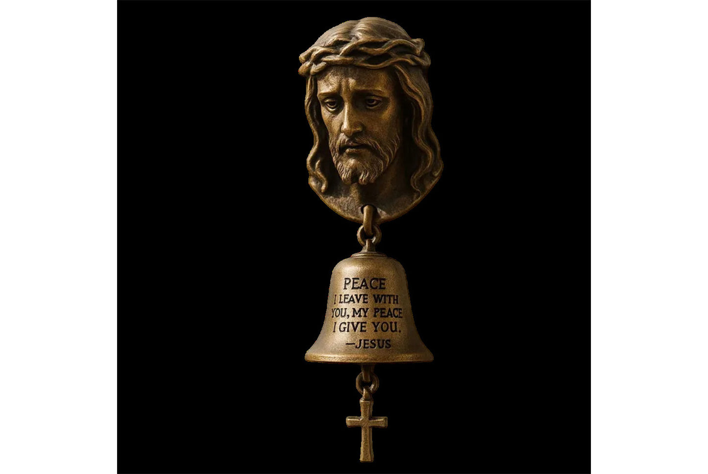 **Jesus Bless Doorbell Craft Decorative Doorbell Ornament**