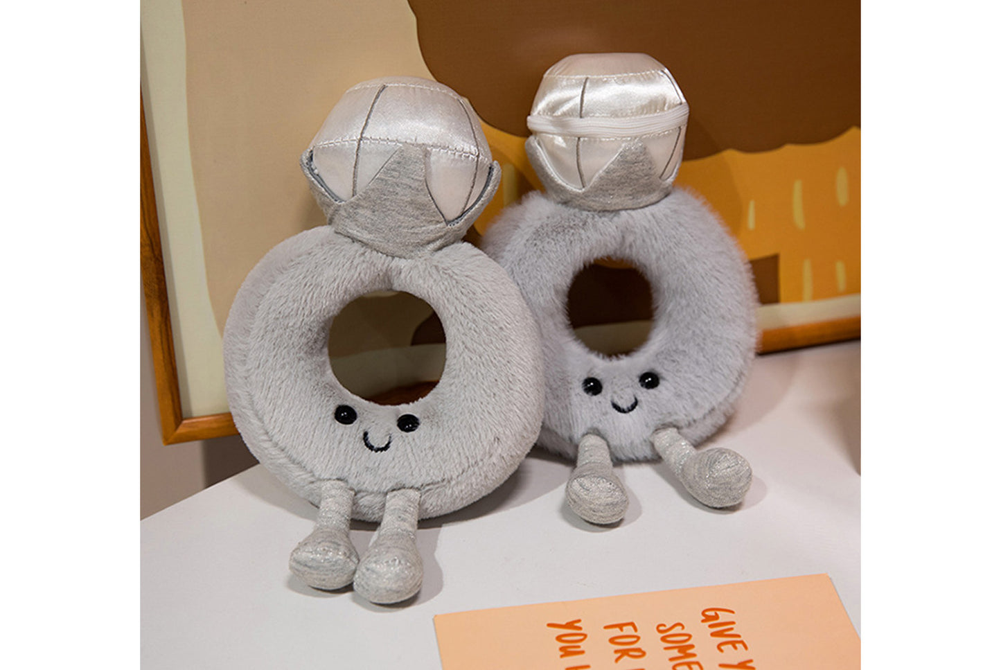 **JELLYCAT Diamond Ring Plush Toy**