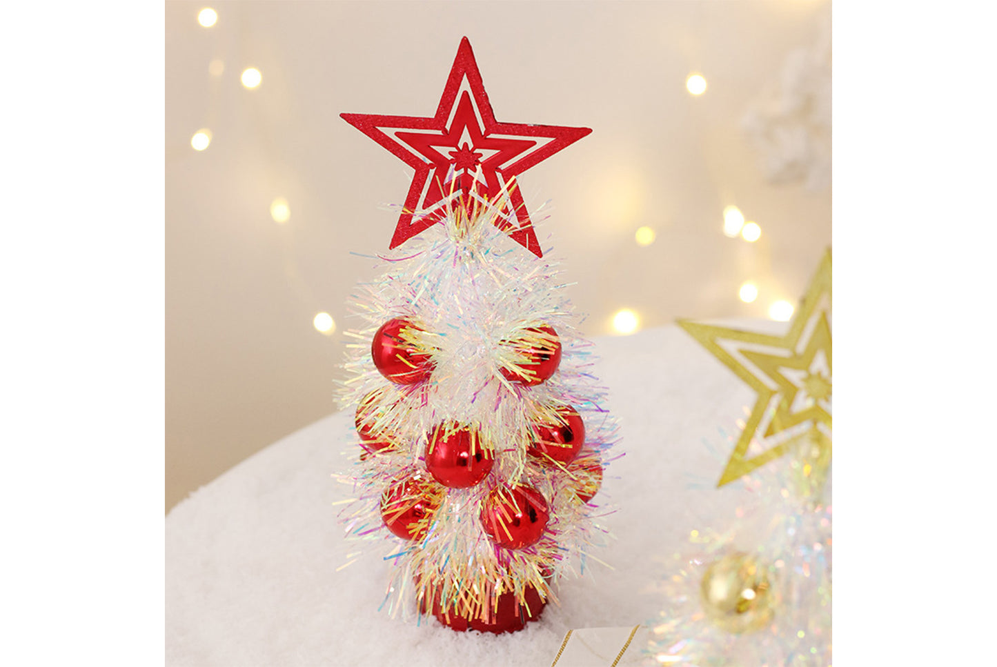 **Mini Wool Christmas Tree Ornament**