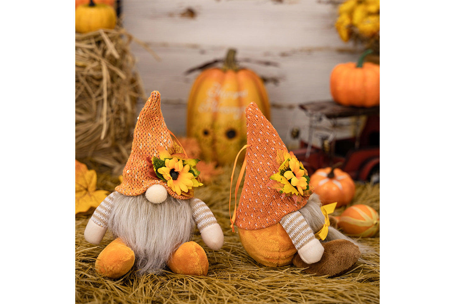 Thanksgiving Gnome Doll Pendant