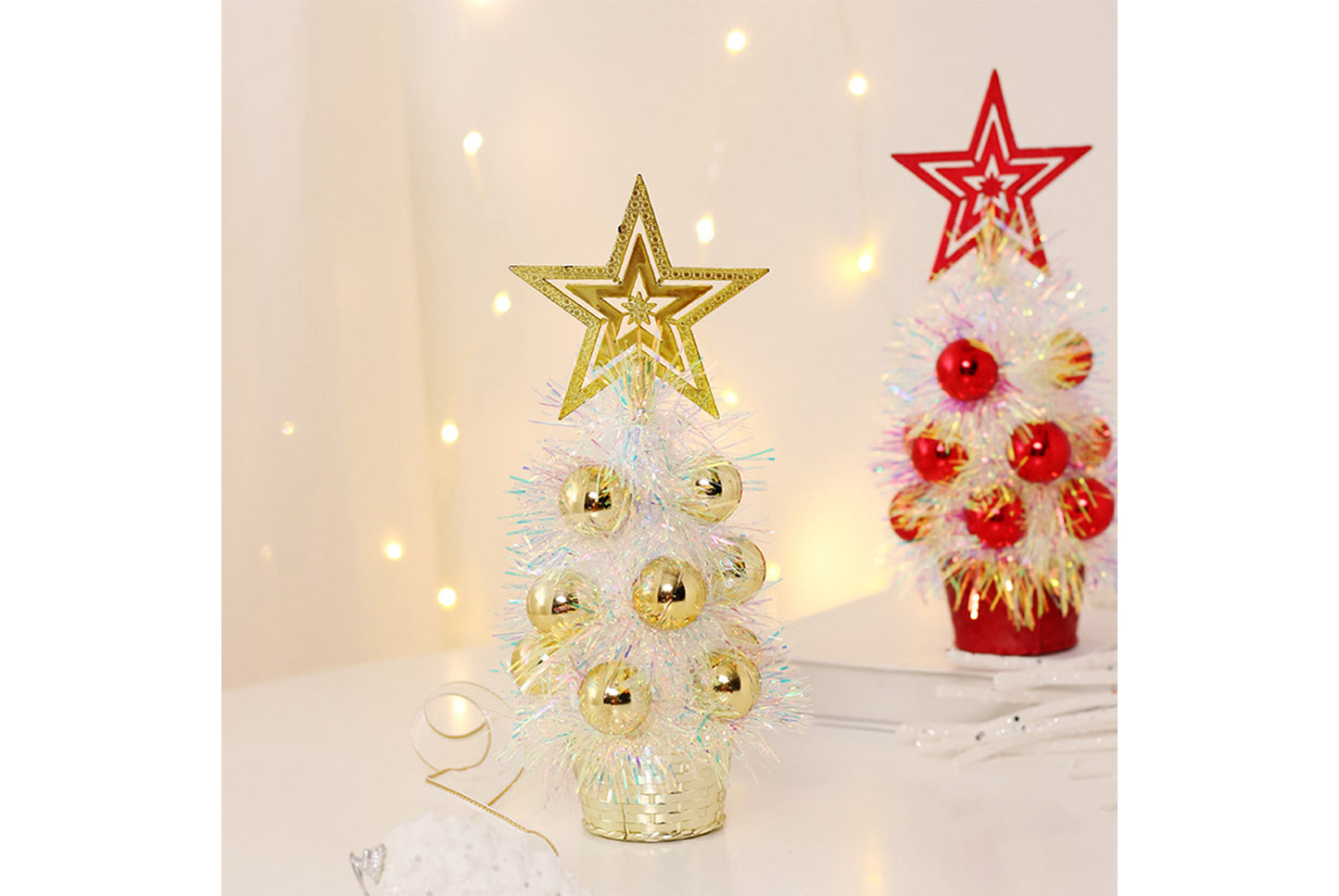 **Mini Wool Christmas Tree Ornament**