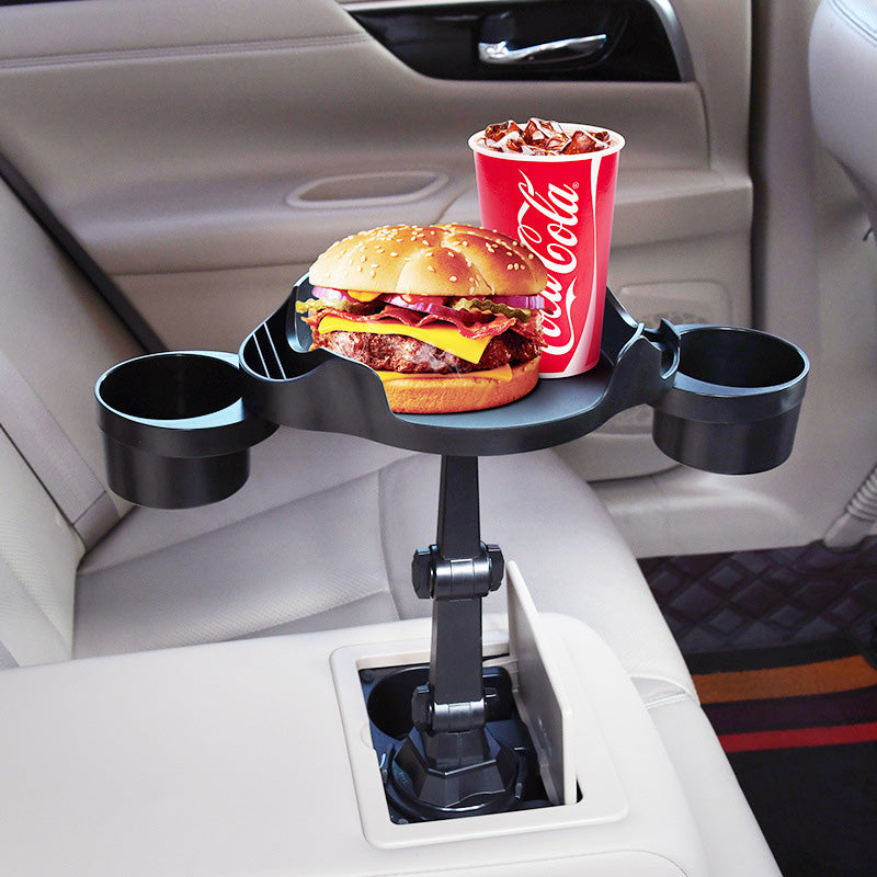 Car cup holder folding storage rack