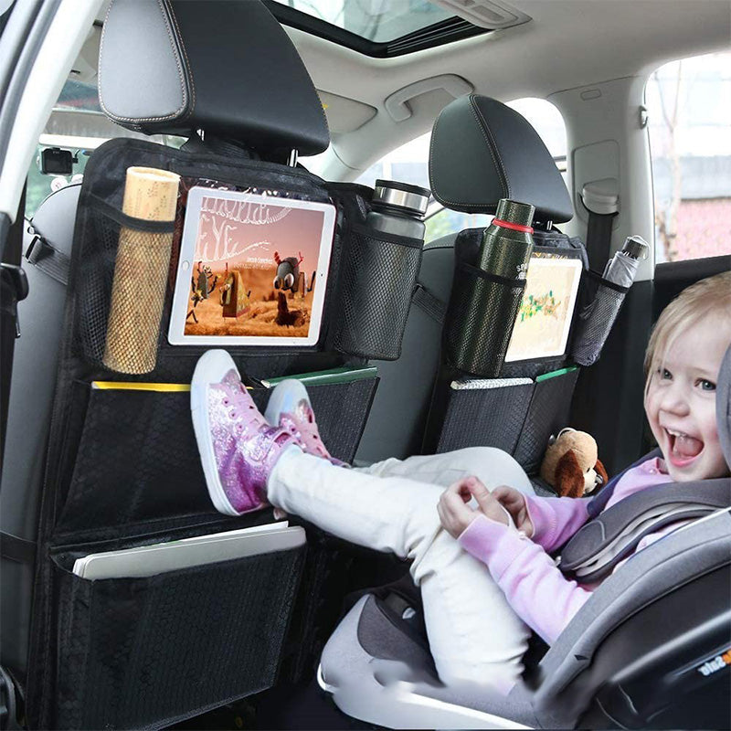 Car seat back storage bag