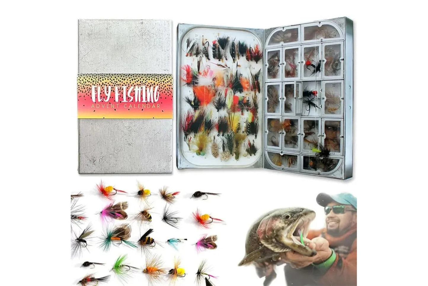 **Fly Fishing Countdown Calendar - A Christmas Gift for Anglers**