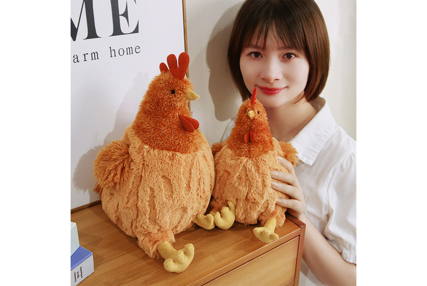 **Jellycat Cecil the Chicken Plush Toy**