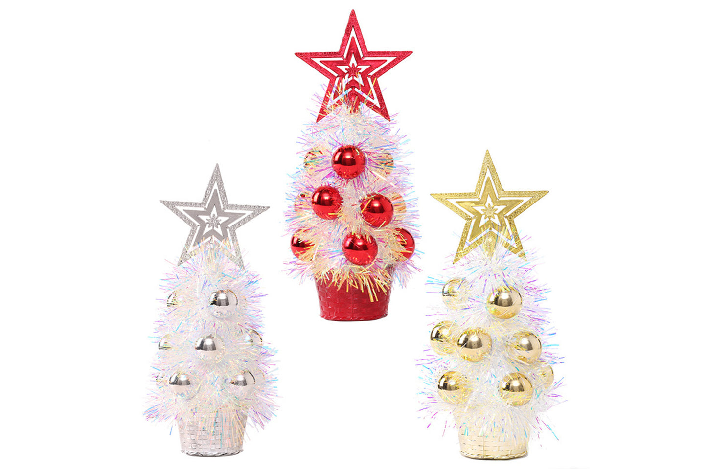 **Mini Wool Christmas Tree Ornament**