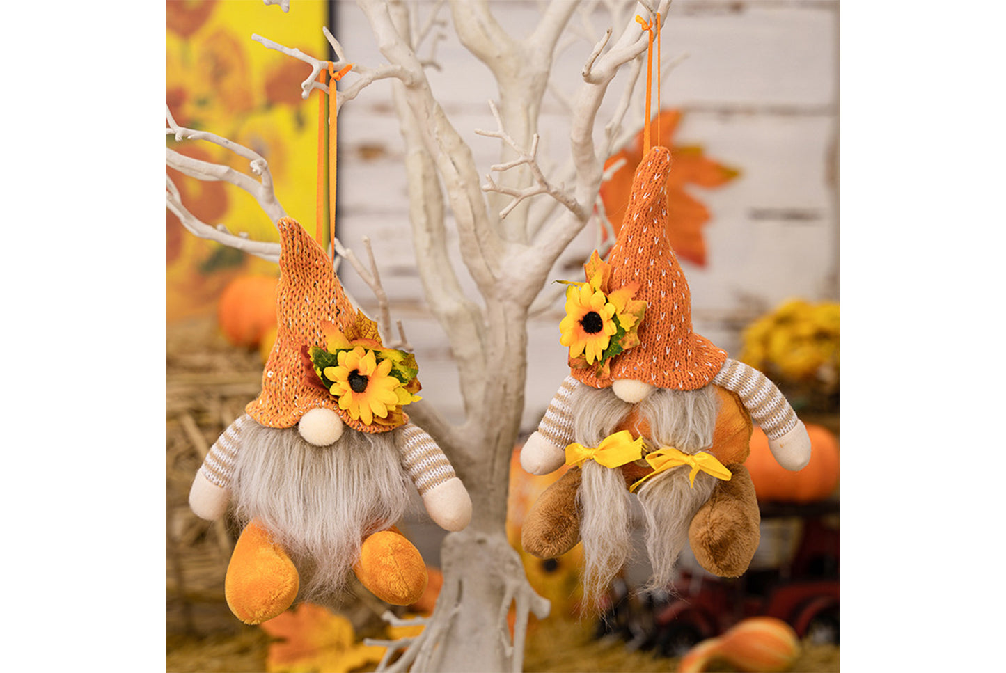 Thanksgiving Gnome Doll Pendant