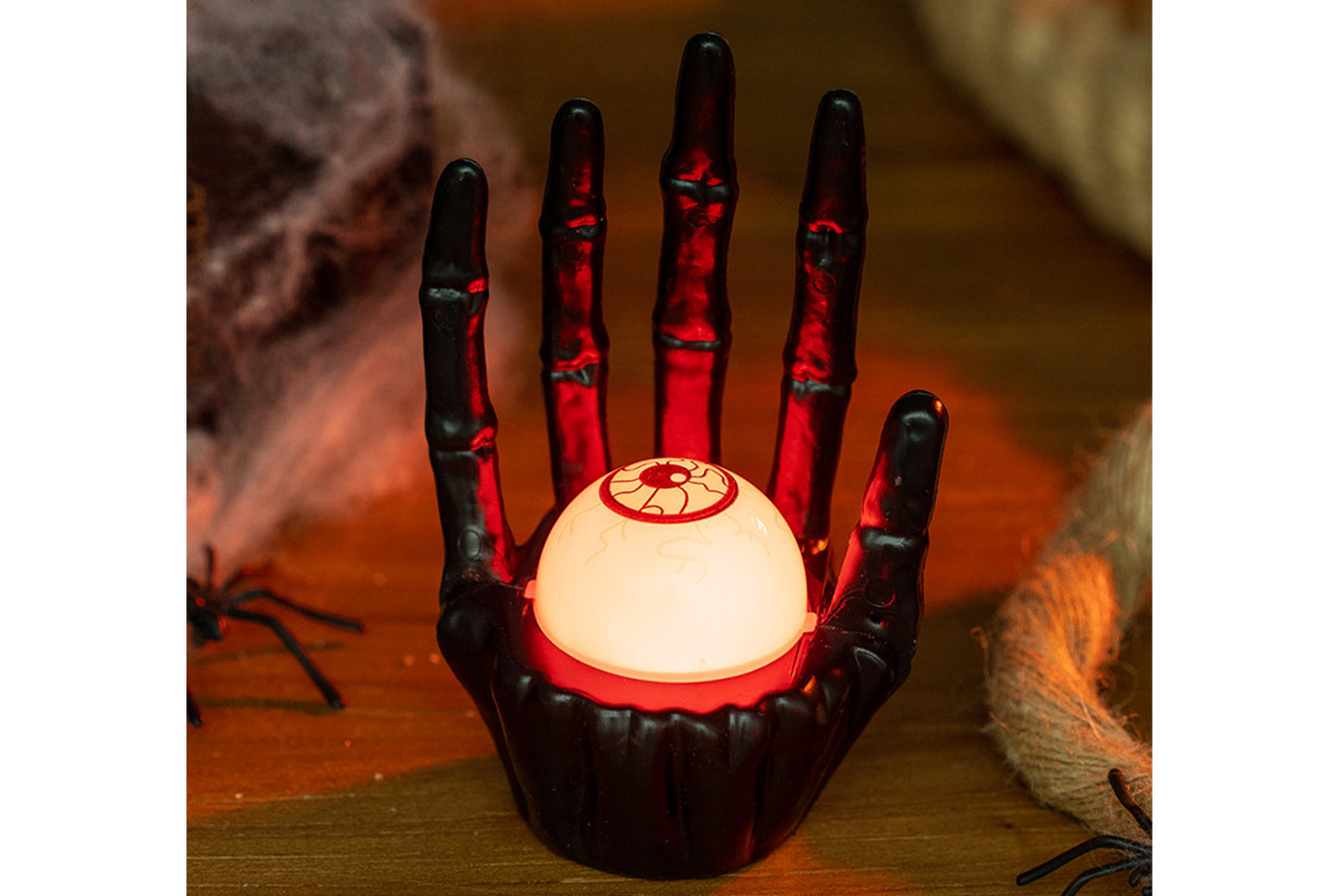 **Halloween Ghost Hand Pumpkin Lantern | Mood Lighting Props**