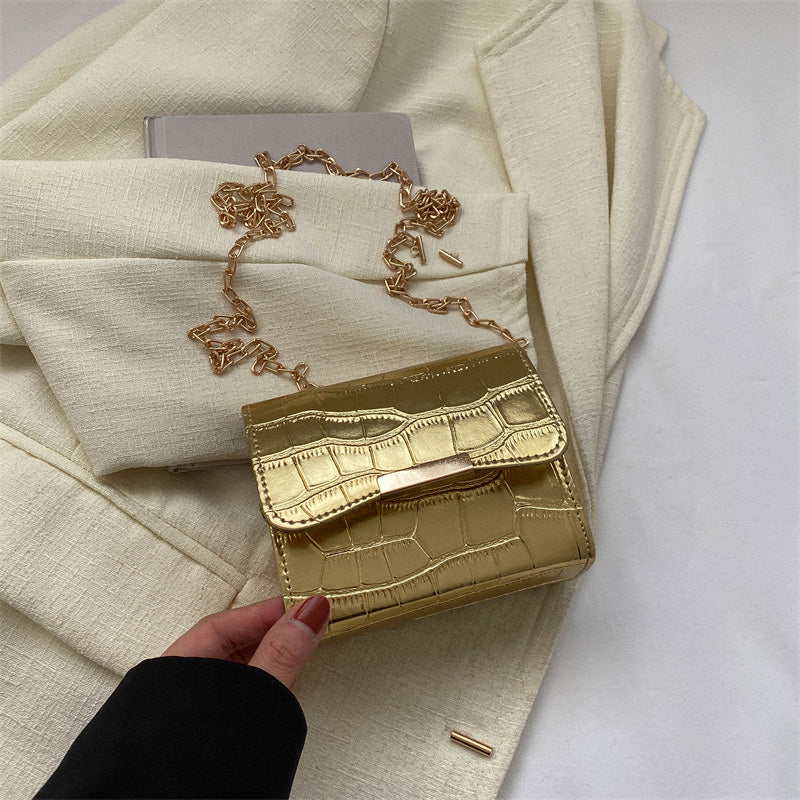 Simple crossbody small square bag