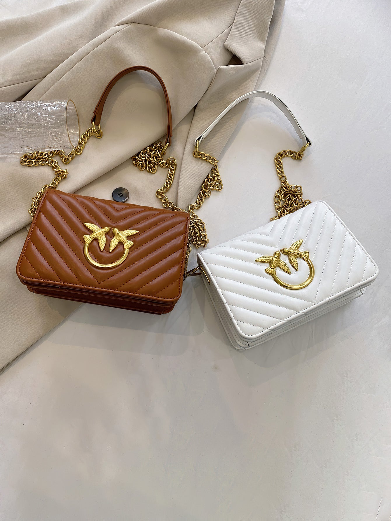 Nine-Color Flying Bird Embroidered Crossbody Bag - 9 Colours