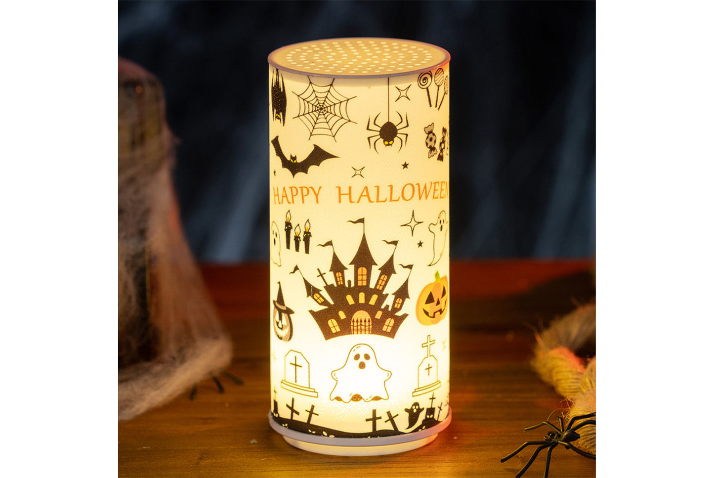 **Halloween Electronic Candle | Horror-Themed Decorative Ornaments**