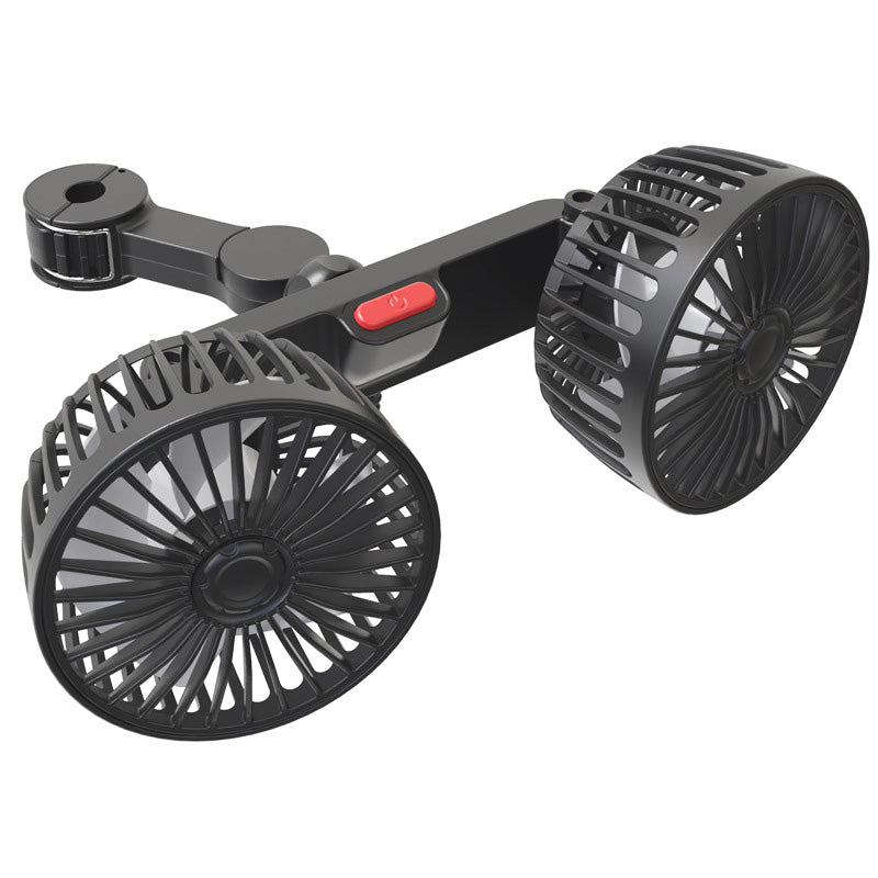 Car rear seat USB fan