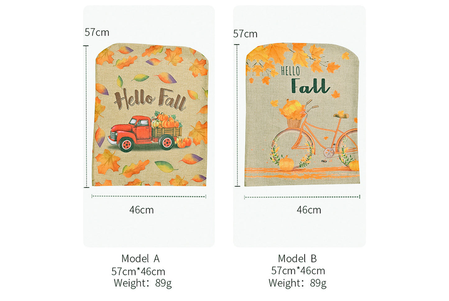 **Harvest Table and Chair Covers | Thanksgiving and Autumn Decor**