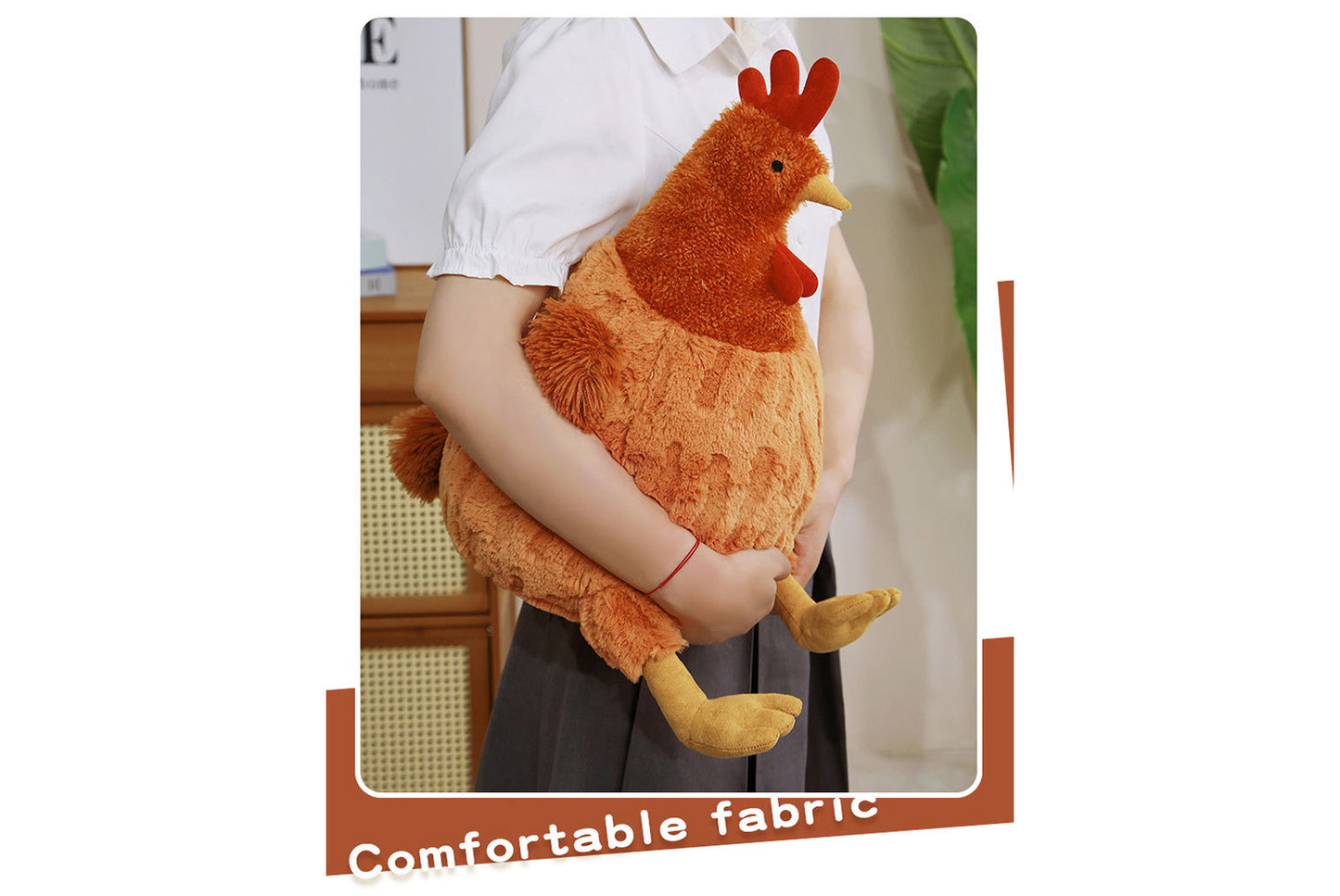 **Jellycat Cecil the Chicken Plush Toy**