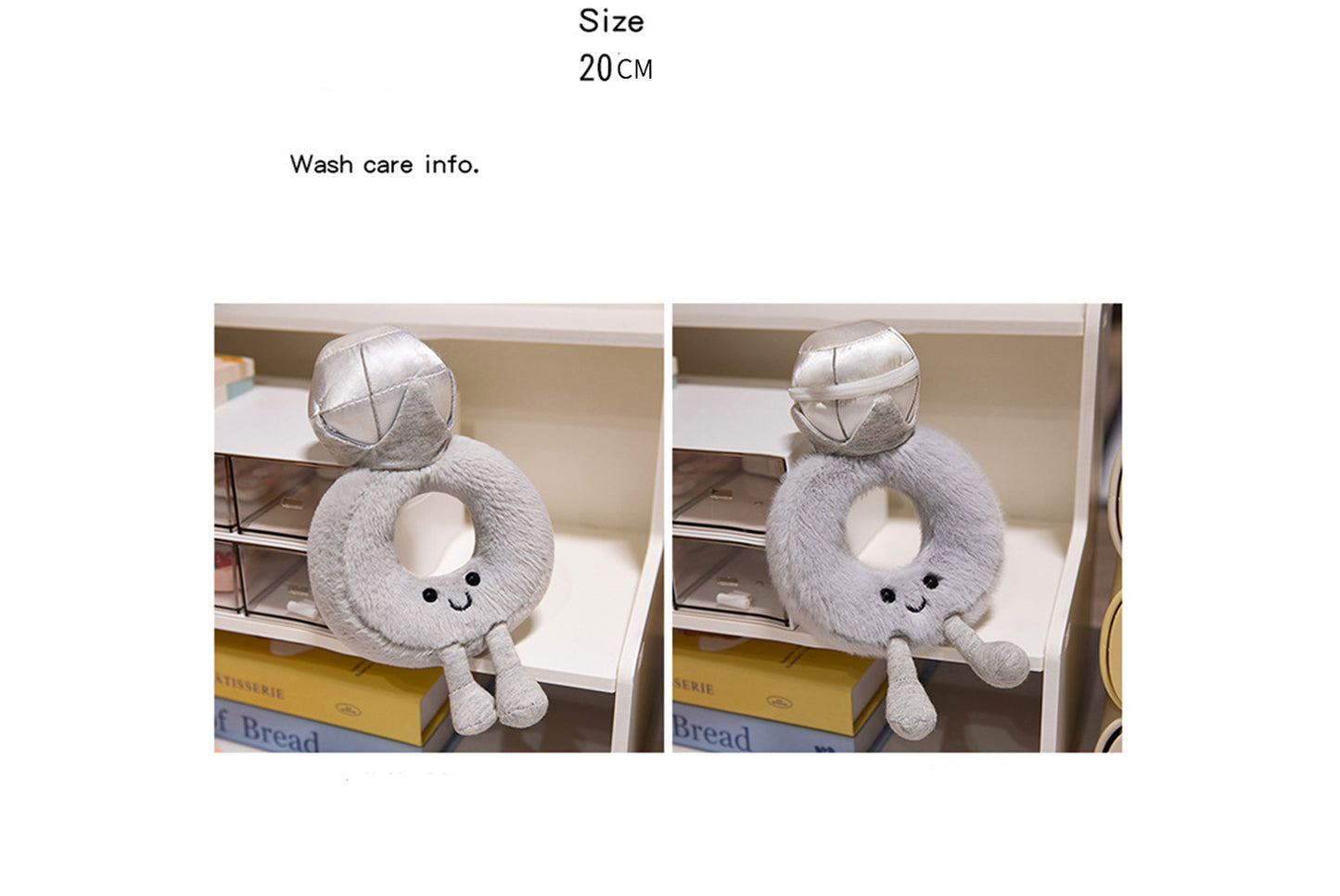 **JELLYCAT Diamond Ring Plush Toy**