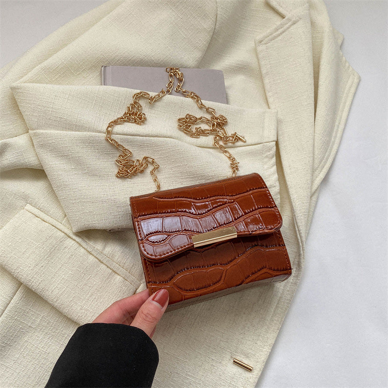 Simple crossbody small square bag