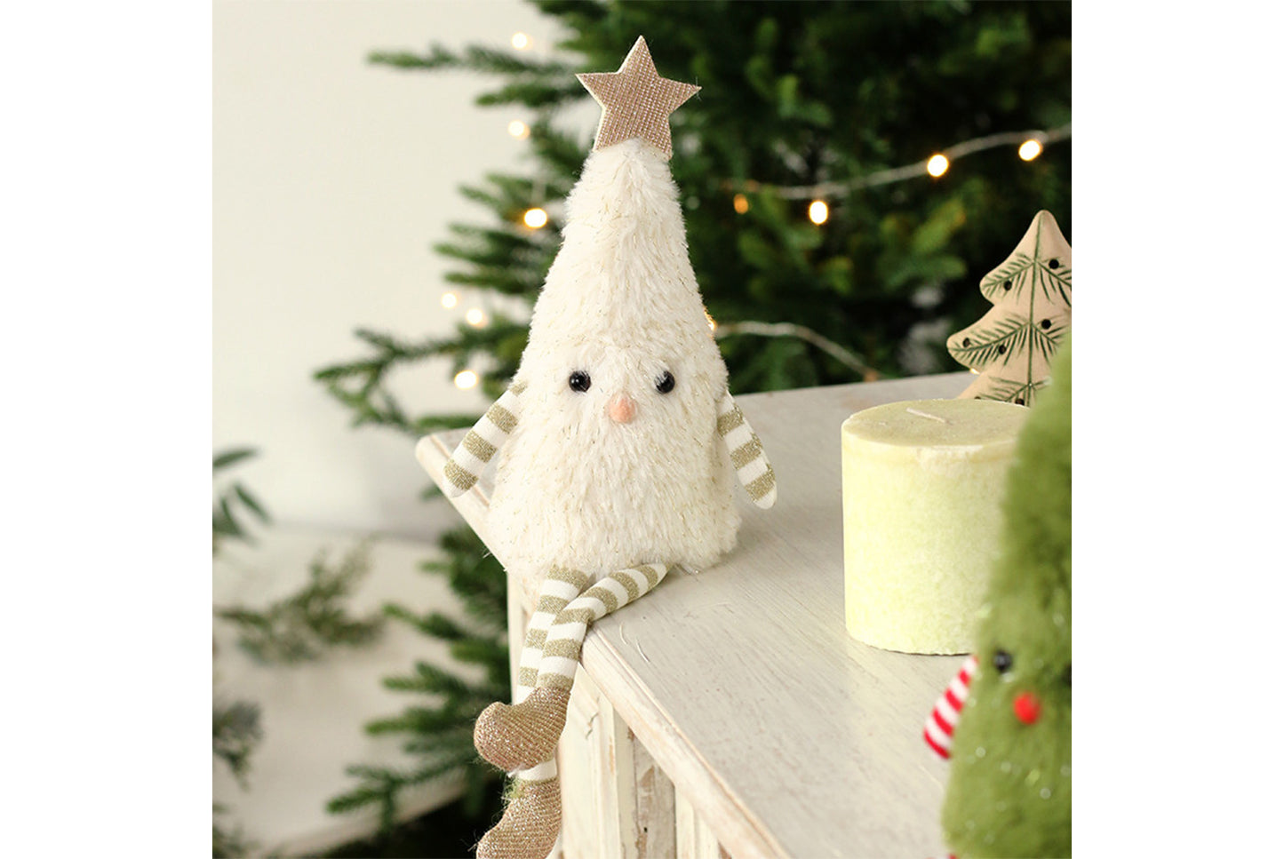 **Cute Plush Christmas Tree Doll**