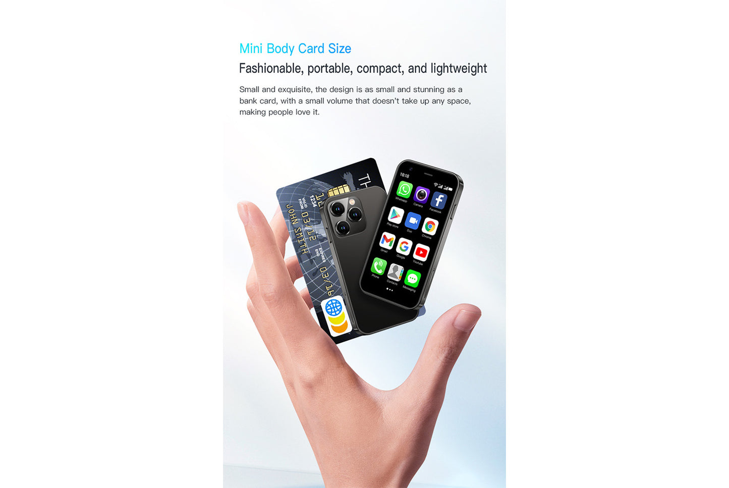 XS15 mini Dual-SIM Pocket Android Phone