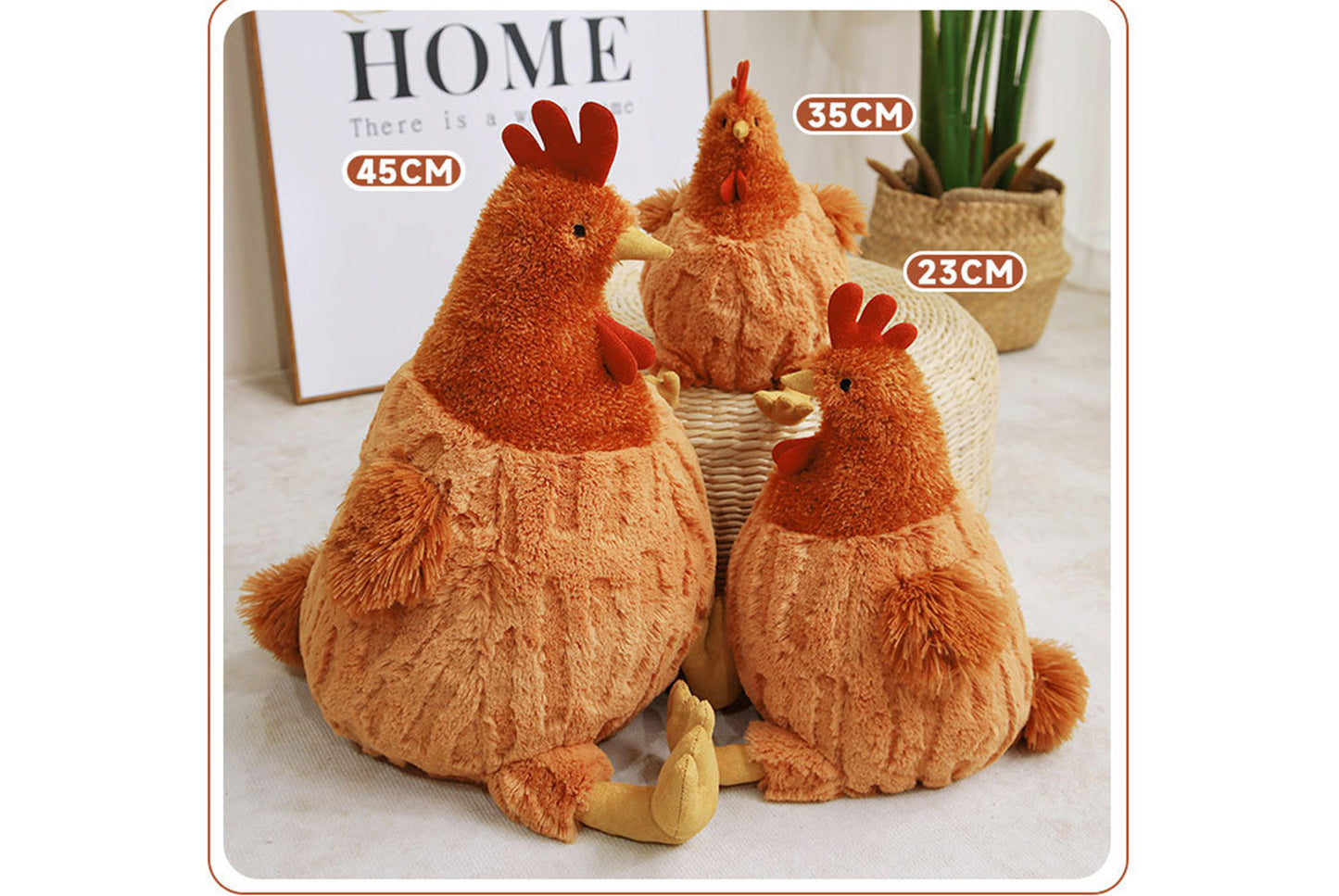 **Jellycat Cecil the Chicken Plush Toy**