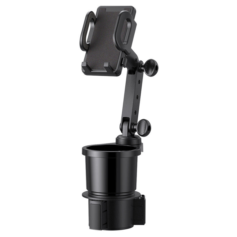 Car two-in-one mobile phone cup holder