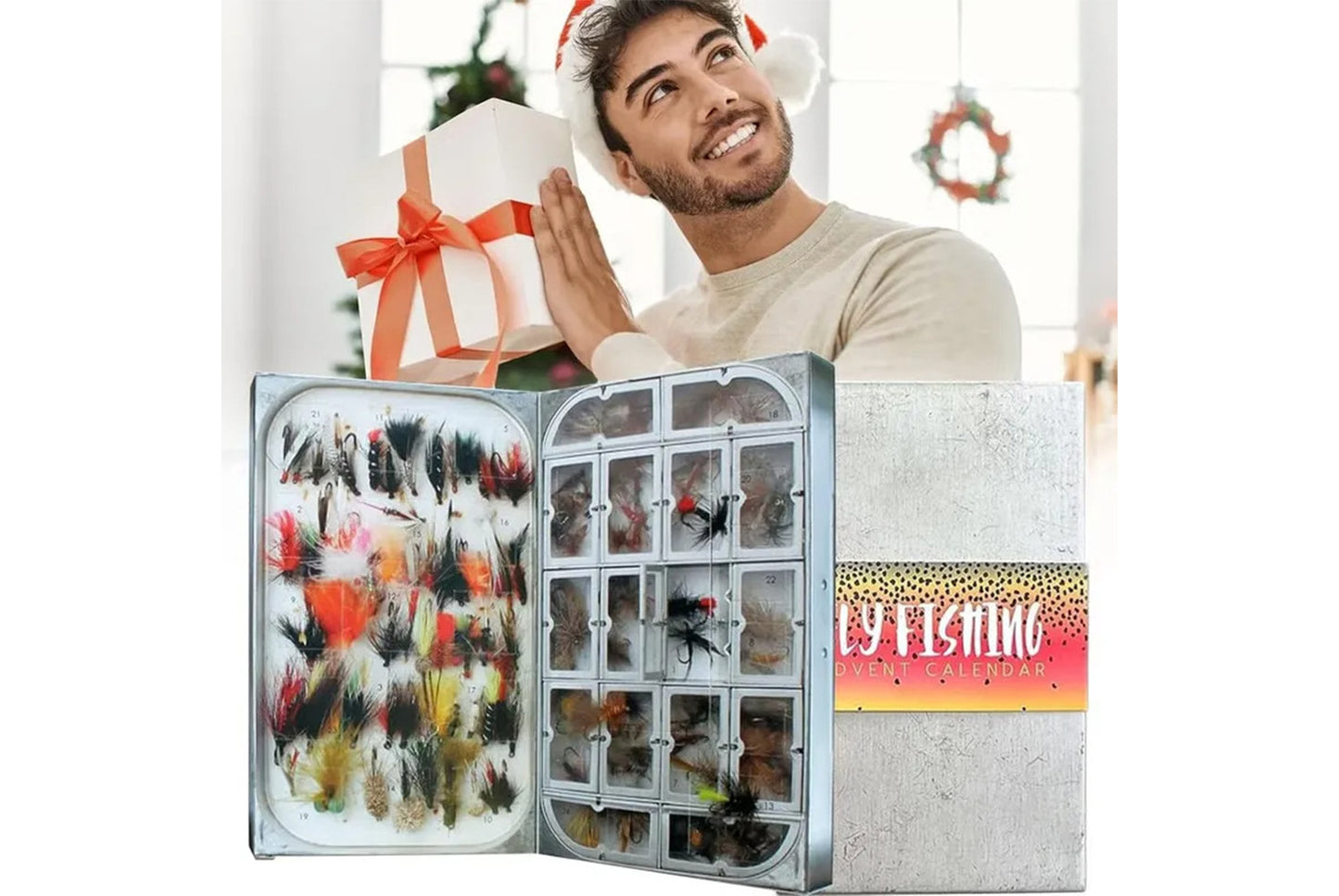 **Fly Fishing Countdown Calendar - A Christmas Gift for Anglers**