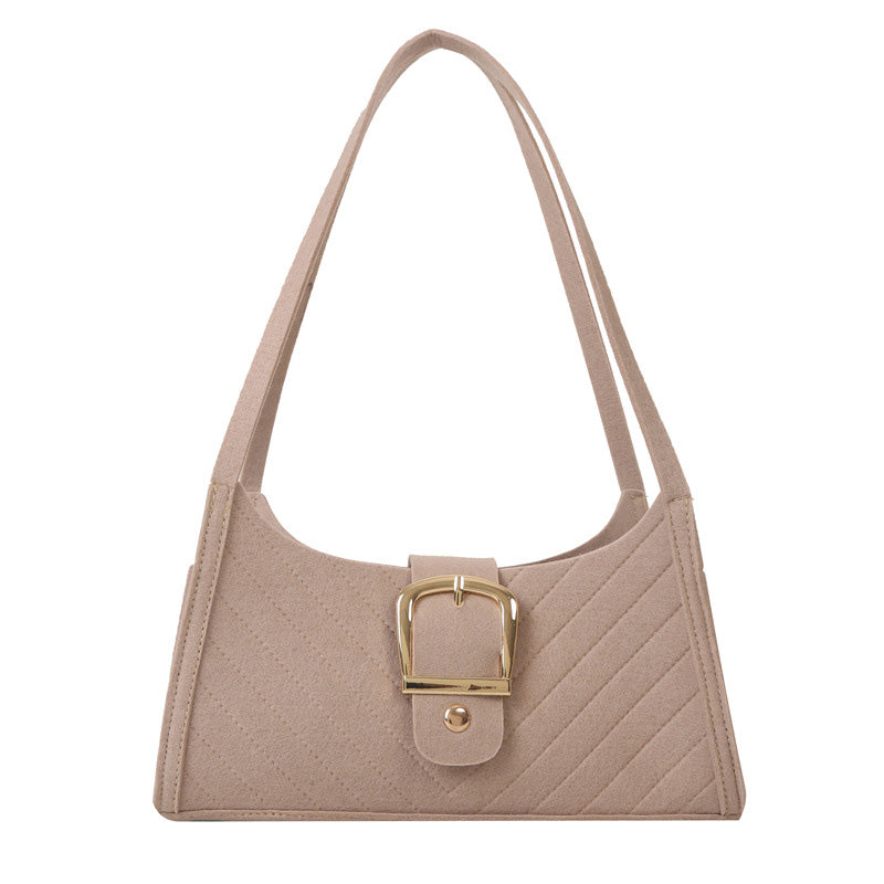 Striped handbag