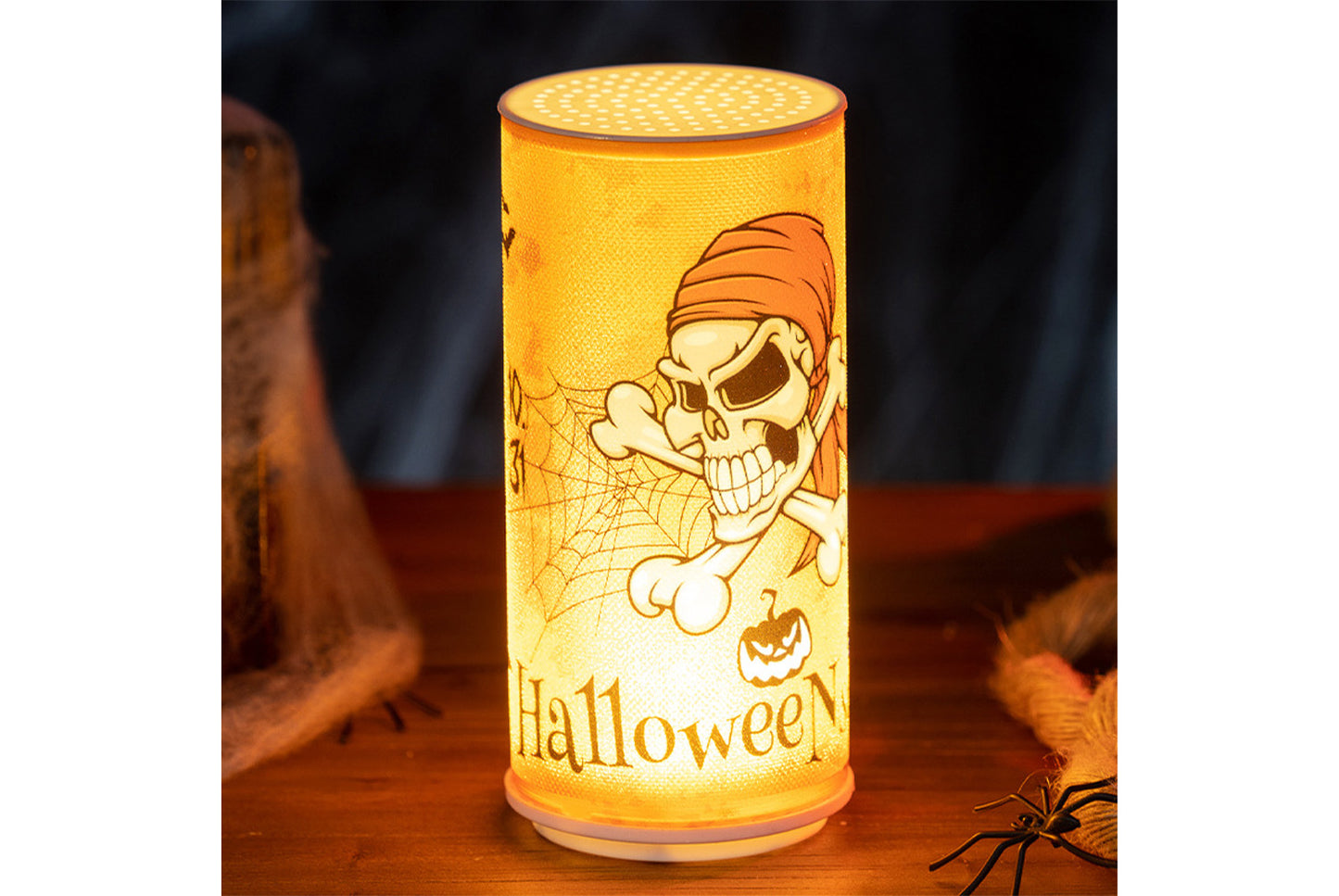 **Halloween Electronic Candle | Horror-Themed Decorative Ornaments**