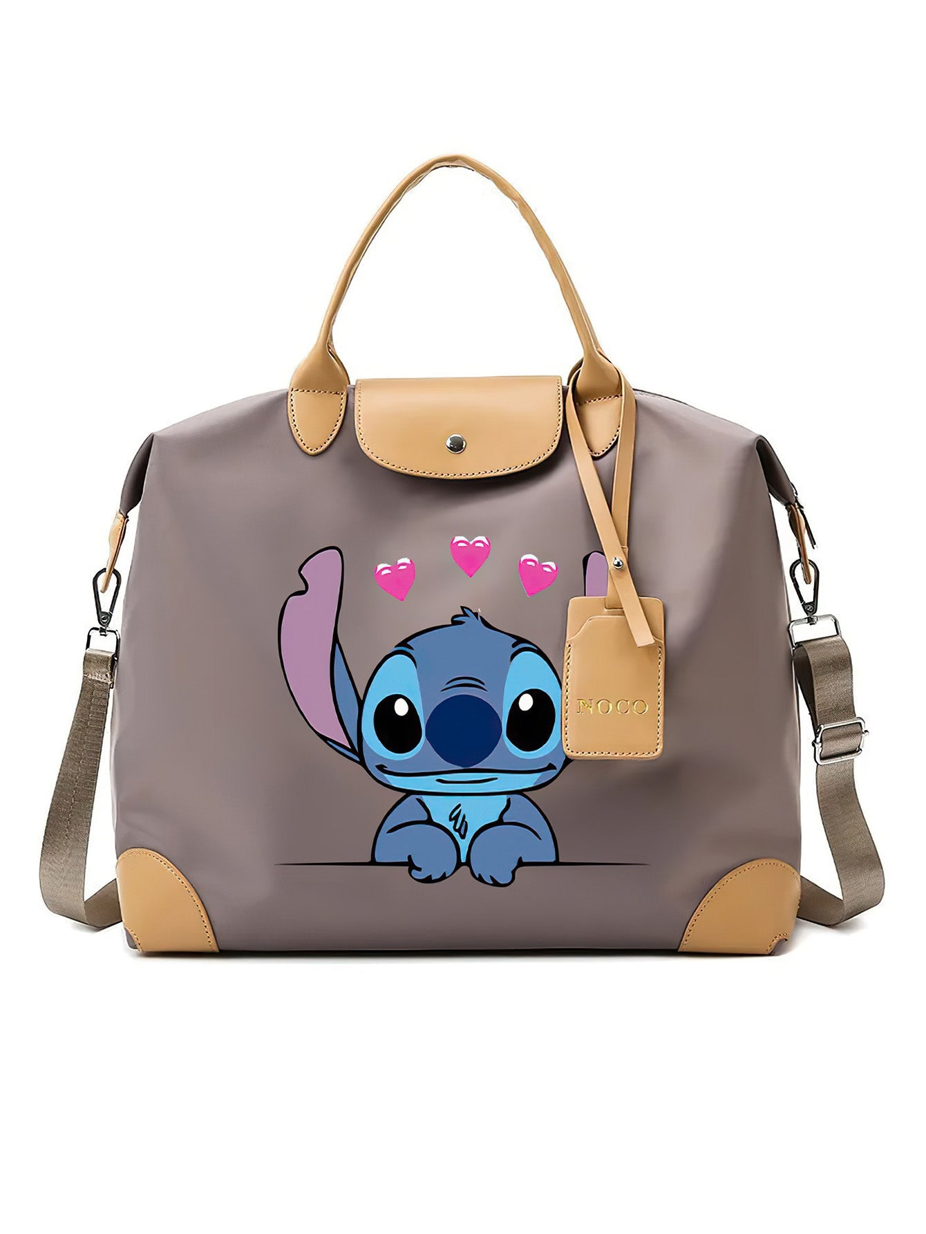 Stitch Cartoon Large-Capacity Oxford Tote Bag - 6 Colours
