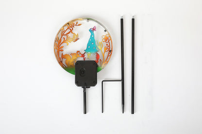 LED Iron Art Solar Garden Animal Silhouette Ground Light