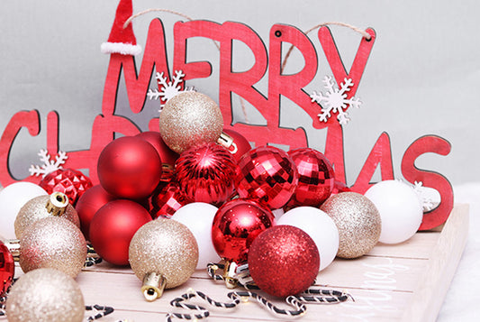 *Special Shaped Christmas Ball Pendant Set