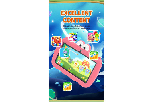 7-inch Kids' Tablet 2-in-1 Learning and Games