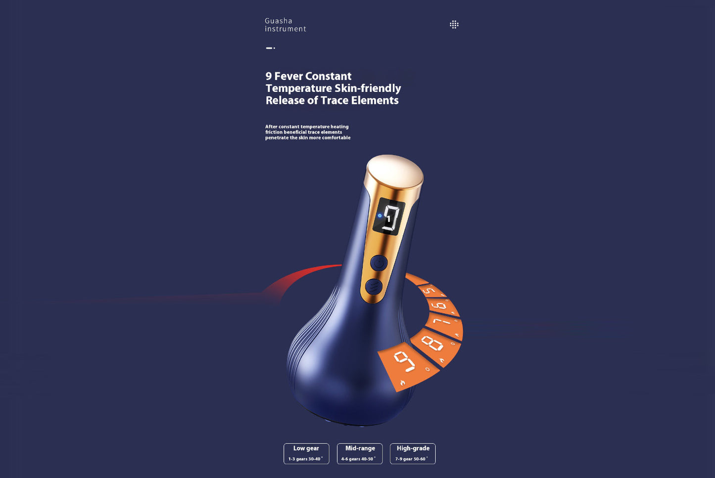 Universal Electric Meridian Brush Massager