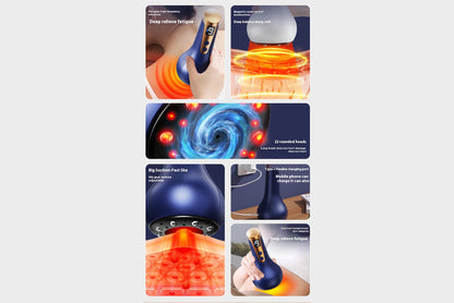 Universal Electric Meridian Brush Massager