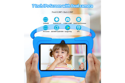 1+16GB Kids Tablet, Explosion-Proof Screen, Wi-Fi Version