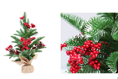 **Snowflake Christmas Tree Garland Rattan Horn Set**